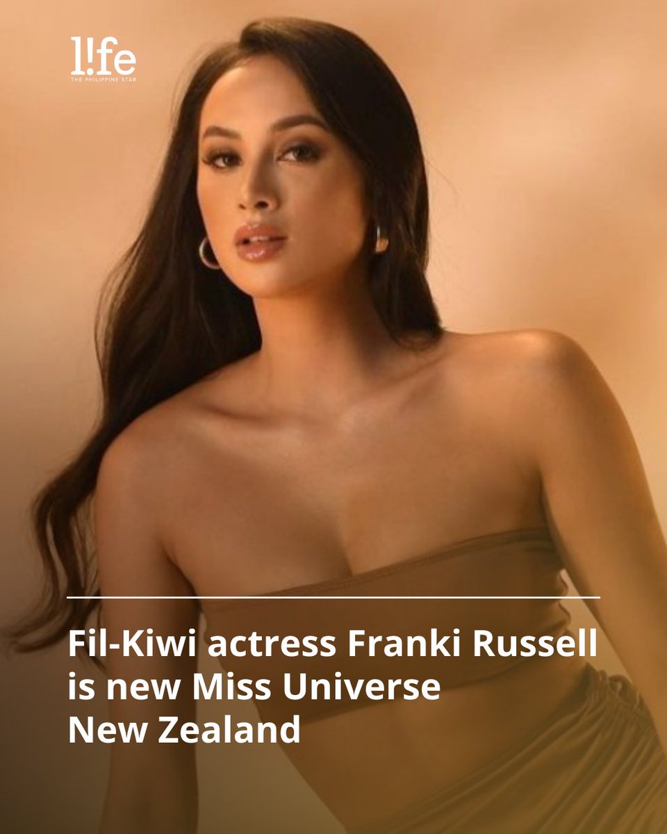 Fil-Kiwi model-turned-actress Franki Russell is set to sashay on this year's Miss Universe stage as the representative of New Zealand. READ: bitly.ws/3gyaM