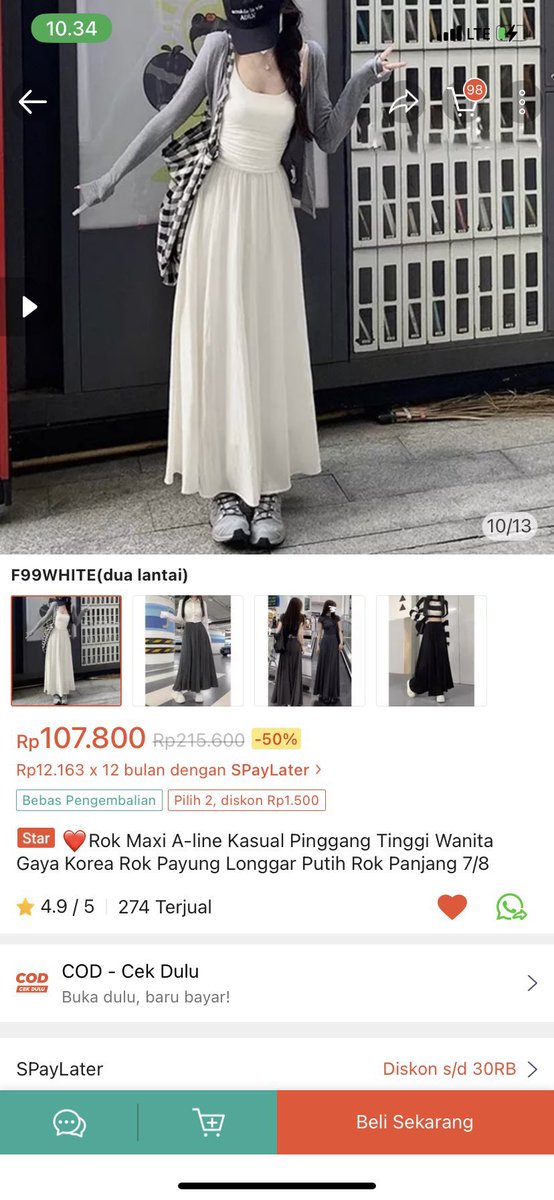 blossomcutieRJ's tweet image. FOR SALE / PRELOVED / WTS

Rok Putih

belom pernah dipake
aga longgar di aku
Ukuran : L 

IDR : 100K 
Harga Asli : 107K 
belom pernah dipake samsek yaa!! masih ada tag

#preloved #rok #prelovedrok #zonauang #zonajajan