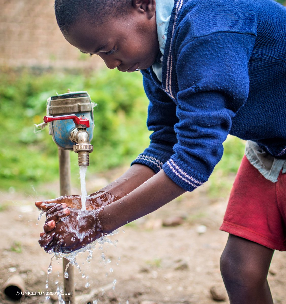 With the current high temperatures, a cool drink of water tastes great. And handwashing with soap and water has increased fourfold in Rwanda in the last few years. Great progress! Water is life! #WorldWaterDay2024