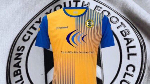 🟦@CityYouthFC Sponsor of the Day🟨 Dan & the U18 Central would like to🙏 Adam & the team at McAuliffe Site Services mcauliffesiteservices.co.uk for sponsoring their squad & for providing a fantastic @hummel1923 kit. A great local business supporting local 🌱roots ⚽️ @StAlbansCOC
