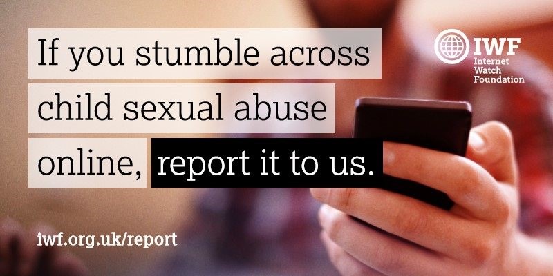 Our anonymous reporting portals give people a free and confidential way to report suspected child sexual abuse material. Stumbling across this material is upsetting, but together we can ensure it's taken down for good. 📨 Make a report or learn more: iwf.org.uk/report/.