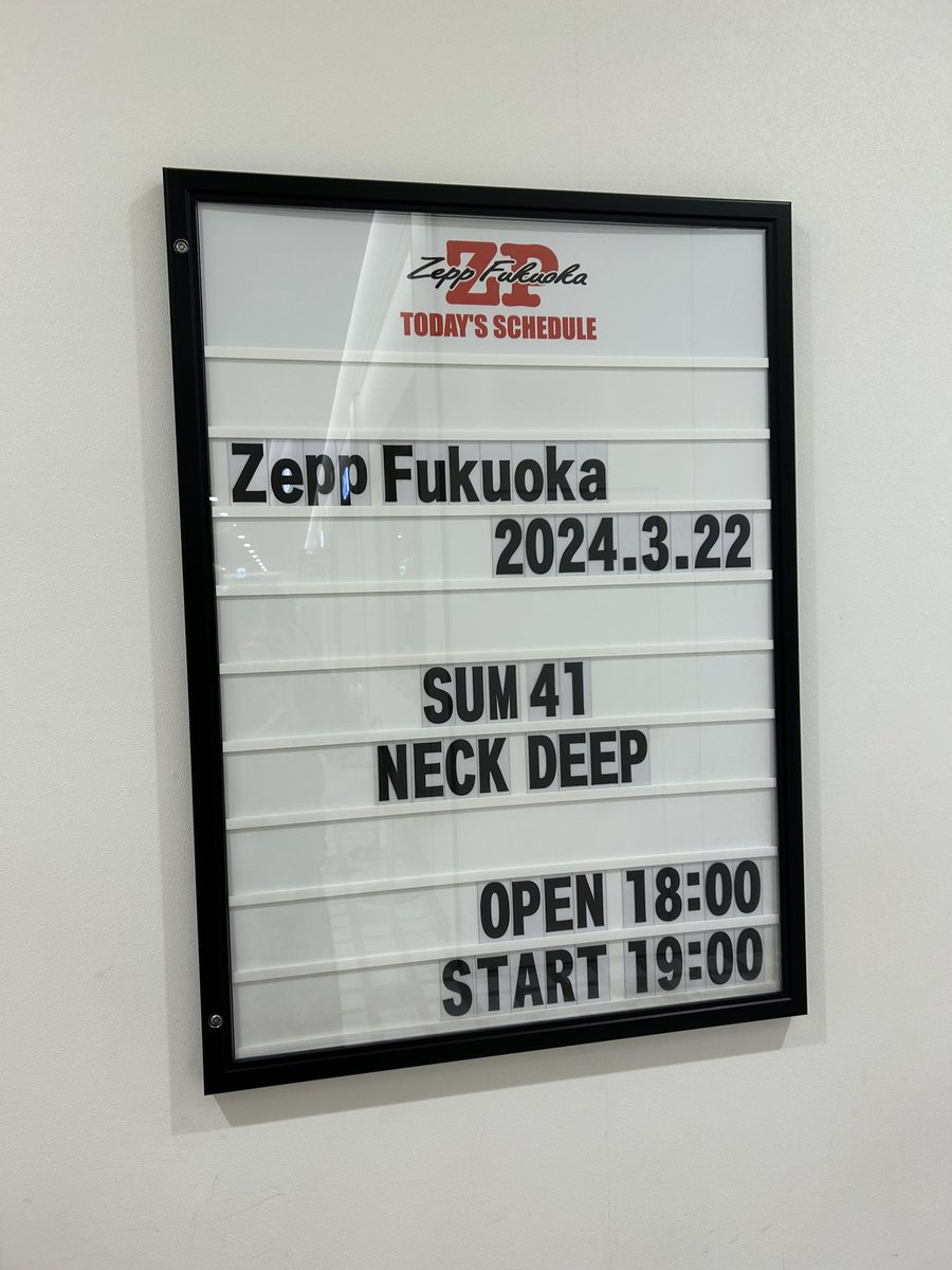 n6784061447160's tweet photo. 本日はペイド手前のここにてお祭り…!!!
#SUM41
#NeckDeepUK https://t.co/sqBvfOesVY
