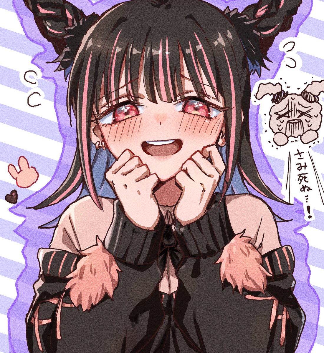 うさちゃんせんぱい🐰 #100カノファンアート