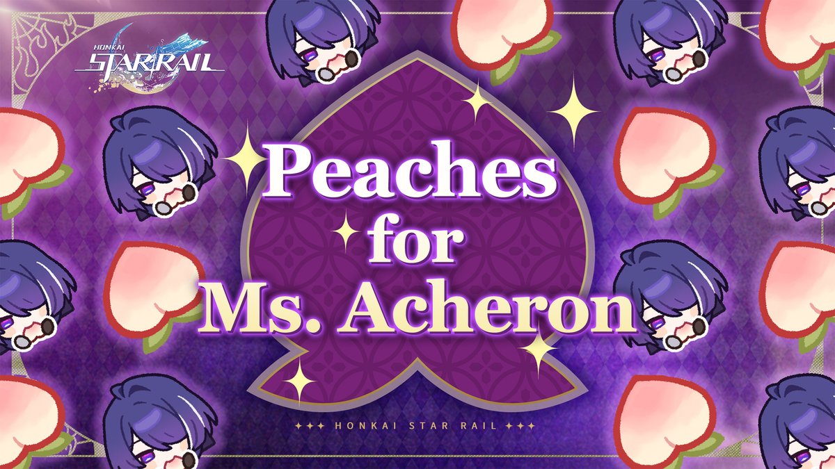 #PeachesforMsAcheron 50 Peaches To: Ms. Acheron 🍑🍑🍑🍑🍑🍑🍑🍑🍑🍑 🍑🍑🍑🍑🍑🍑🍑🍑🍑🍑 🍑🍑🍑🍑🍑🍑🍑🍑🍑🍑 🍑🍑🍑🍑🍑🍑🍑🍑🍑🍑 🍑🍑🍑🍑🍑🍑🍑🍑🍑🍑 Send to Acheron and receive her reply! #HonkaiStarRail @honkaistarrail DL: hoyo.link/fAagFDAL