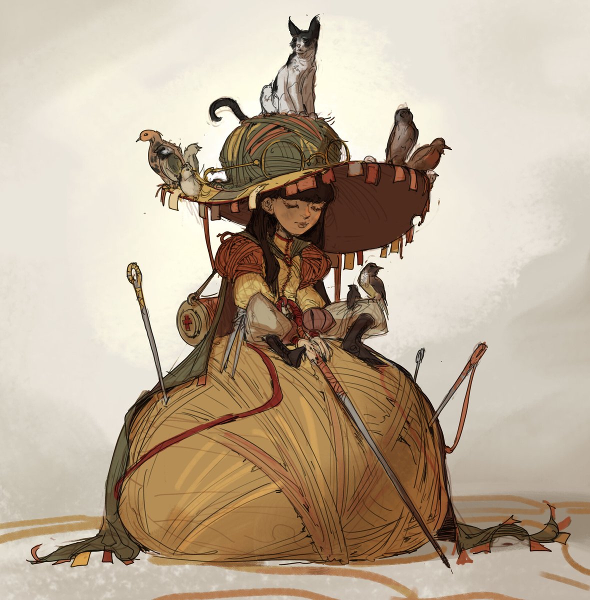 「The art of Ognjen SporinGallery update a」|IAMAGのイラスト
