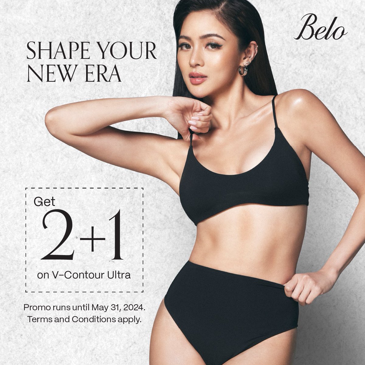 Kim Chiu's transformative journey with #BeloVContourUltra embodies shaping of a new era. Just like Kim, individuals can embark on an era of confidence, shaping a sculpted, contoured, and more empowered future with this 10-15 minute treatment.

#TaftProperties  #BeloVContourUltra