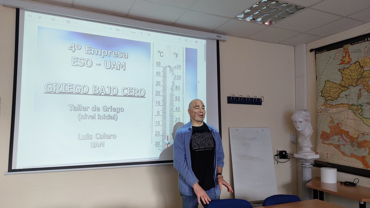 Hoy ha finalizado la estancia de la primera remesa de estudiantes que han venido a Clásicas UAM en el programa 4ESO- Empresa. 
Esperamos al grupo que llegará el 10 de abril.