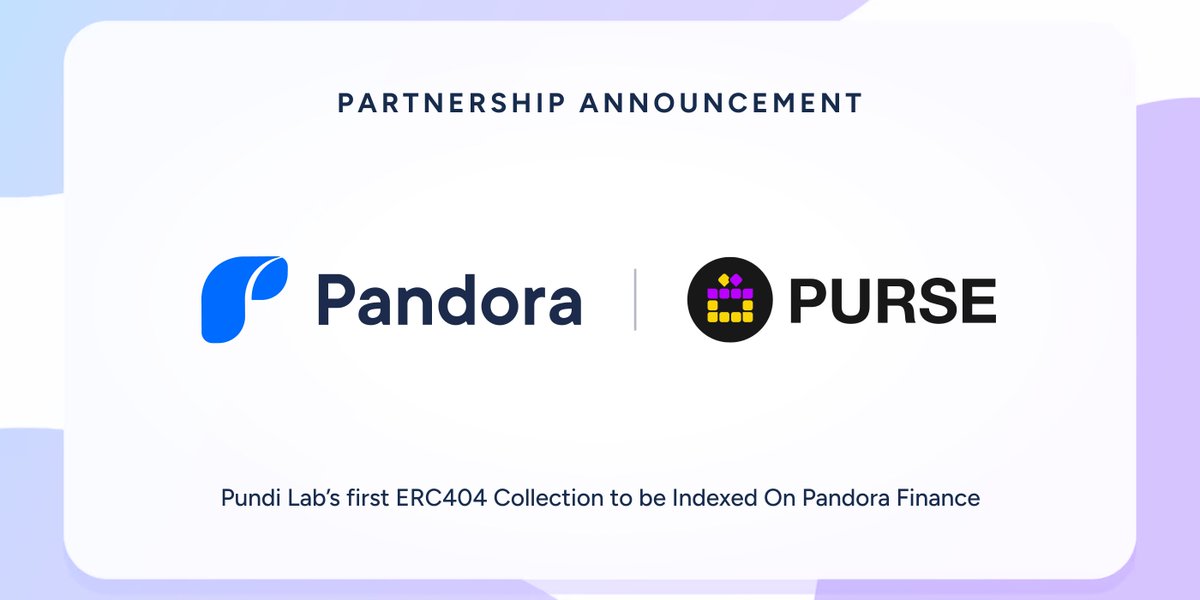 ✨Indexing the First SocialFi-based @Purse_Land Box #ERC404 Collection! 🤝Thrilled to announce our ecosystem partnership with @Purse_Land by @PundiXLab, SocialFi & Loyalty made easy platform. ▶️ Listing Purse’s exclusive Purse Box ERC404 collection ▶️ Purse users can access our…