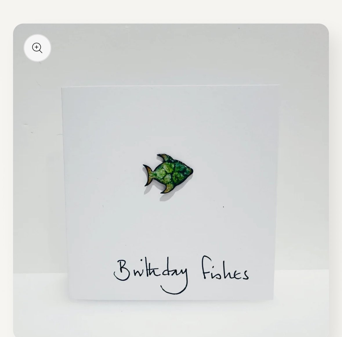 A new card ‘Birthday Fishes’ 

maisyplum.co.uk/products/birth… 

#earlybiz #mhhsbd #cards