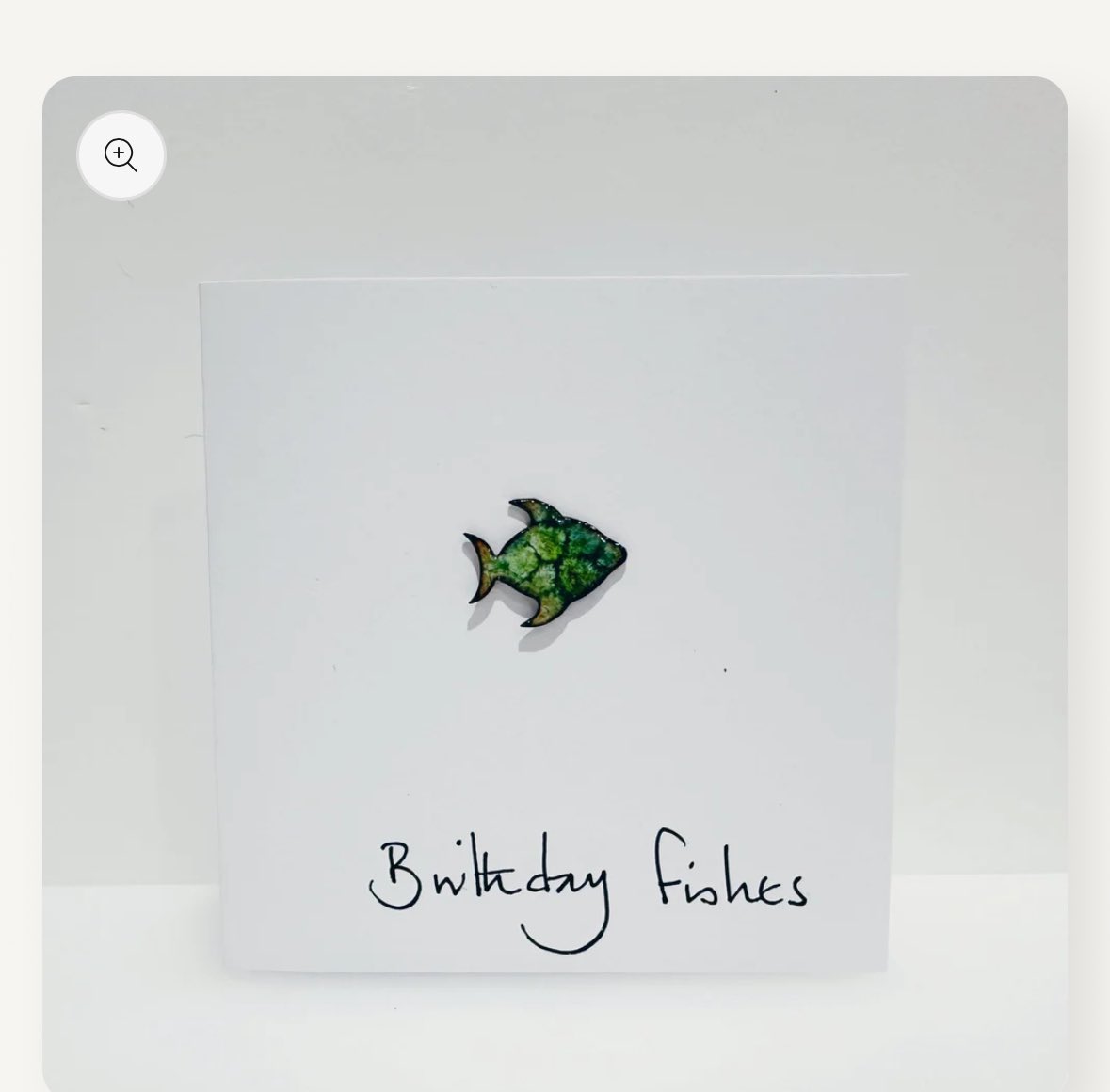 A new card ‘Birthday Fishes’ maisyplum.co.uk/products/birth… #earlybiz #mhhsbd #cards