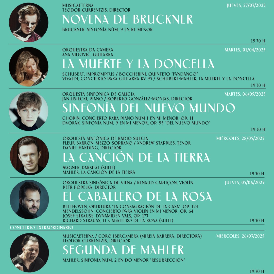 Nueva temporada ya disponible en lafilarmonica.es ✨🎶
