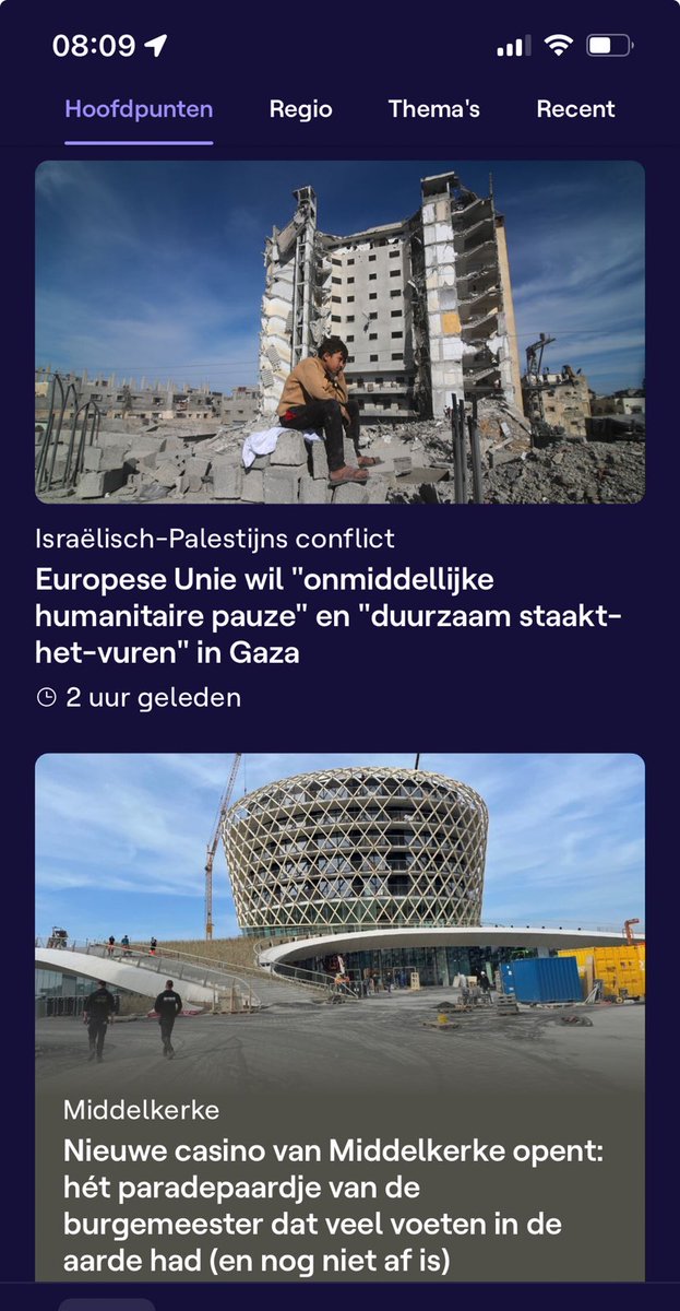 Frappant toch die twee beelden onder elkaar #Gaza #middelkerke #vrtnws