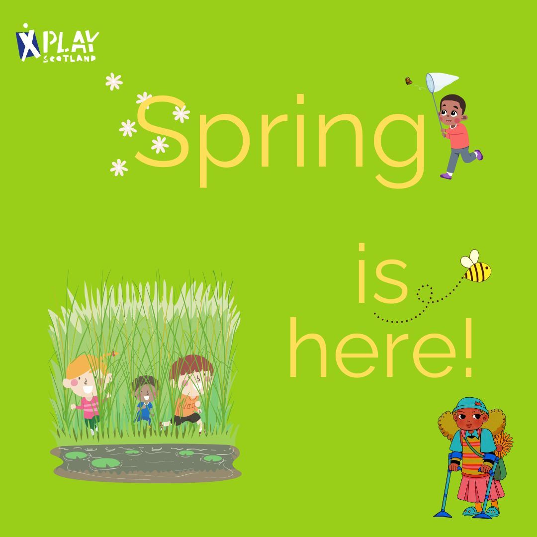 It's really starting to feel like #Spring this week! The flowers are blooming and the sun is shining. Tag us in your #outdoorplay activities, we'd love to see! Here is our #activeplay pack for inspiration: buff.ly/48cIdg6 #playinspring #playoutdoors #playeveryday