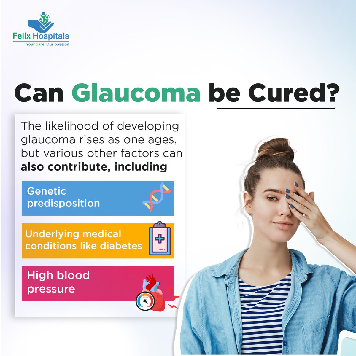 Can glaucoma be cured?
Let's delve into the facts together. Join us as we unravel the mysteries of glaucoma treatment and raise awareness about vision health.

#glaucoma #glaucomatreatment #glaucomaawareness #glaucomaspecialist #hospitalnearme #hospitalinnoida  #hospitalnear
