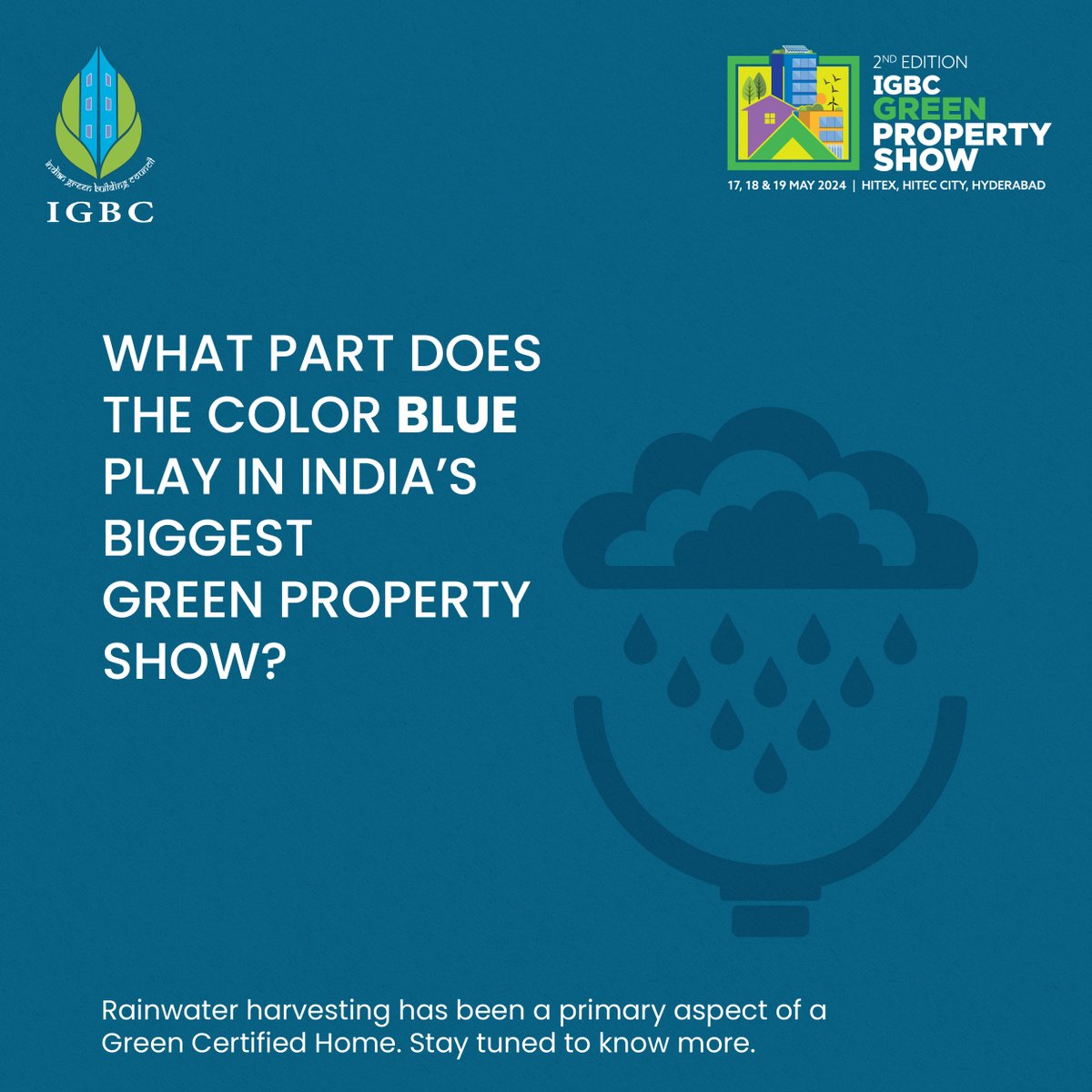 💧Celebrating World Water Day with a focus on water conservation

IGBC GPS24 sets a precedent eco-friendly construction practices like rainwater harvesting, using recycled water in landscaped areas, and more

Learn more - greenpropertyshow.com/index.php

@FollowCII @WorldGBC 

#igbc #cii