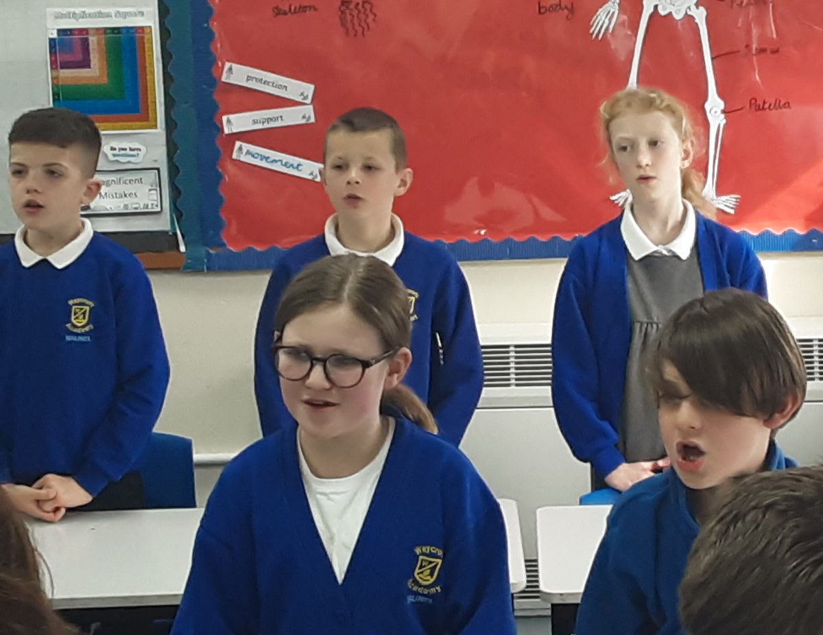 WaycroftAcademy's tweet image. This week, Year 3 &amp;amp; 4 teamed up for a joyful singing session! From rehearsing term songs to learning new ones like 'Throw it out the window!' 🪟🎶 It was a symphony of fun and learning! #MusicClass #SingingFun