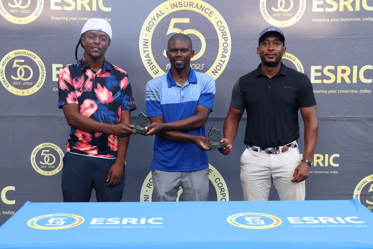 Congratulations team Value Auto Parts' duo of Nhloso Mabuza and Brendon Stewart for winning the March edition of the ESRIC Golf Business League at Ezulwini Golf Club. Well done gents!