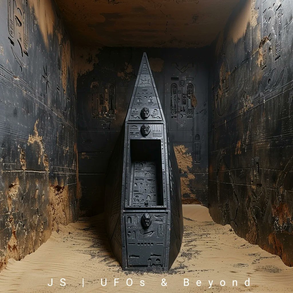 JS_UFO's tweet image. What if .... Astronauts Unlock the Hidden Chambers of a Black Pyramid on Mars?

• These images are AI generated 
• more on my IG account: instagram.com/js.ufo.art

#ufo #scifi #ufoart #space #photography  #sciencefiction #alien #scifiart #fantasy #reel #digitalart #art #mystery…