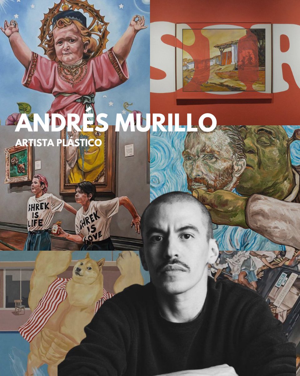 Hilo sobre la obra de Andrés Murillo, mi artista costarricense favorito porque esta es la última semana de su exposición Beyond Sherk y necesito que todo el mundo vaya a verla: