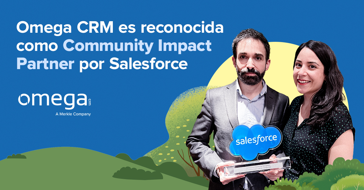 Omega CRM. A Merkle Company (@omegacrm) on Twitter photo ¡Estamos de celebración! 🎉 <a href="/OmegaCRM/">Omega CRM. A Merkle Company</a> ha sido reconocida en los Salesforce Spain Recognition Awards, como "Community Impact Partner".
#OmegUs #OmegaCRM #SalesforceAwards
omegacrmconsulting.com/omega-crm-sale… ¡Estamos de celebración! 🎉 <a href="/OmegaCRM/">Omega CRM. A Merkle Company</a> ha sido reconocida en los Salesforce Spain Recognition Awards, como "Community Impact Partner".
#OmegUs #OmegaCRM #SalesforceAwards
omegacrmconsulting.com/omega-crm-sale…