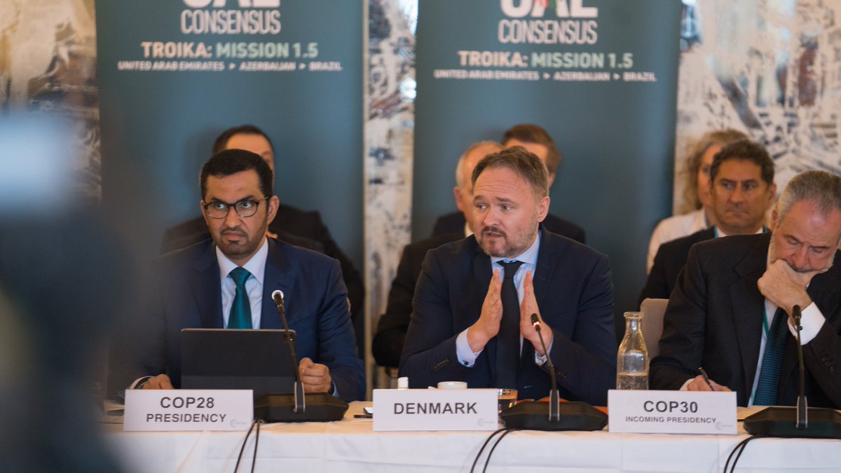 More than 40 ministers and leaders from countries around the world have just concluded two days of discussions at #CopenhagenClimateMinisterial. Here, they have begun to pave the way for increased climate financing and action towards #COP29