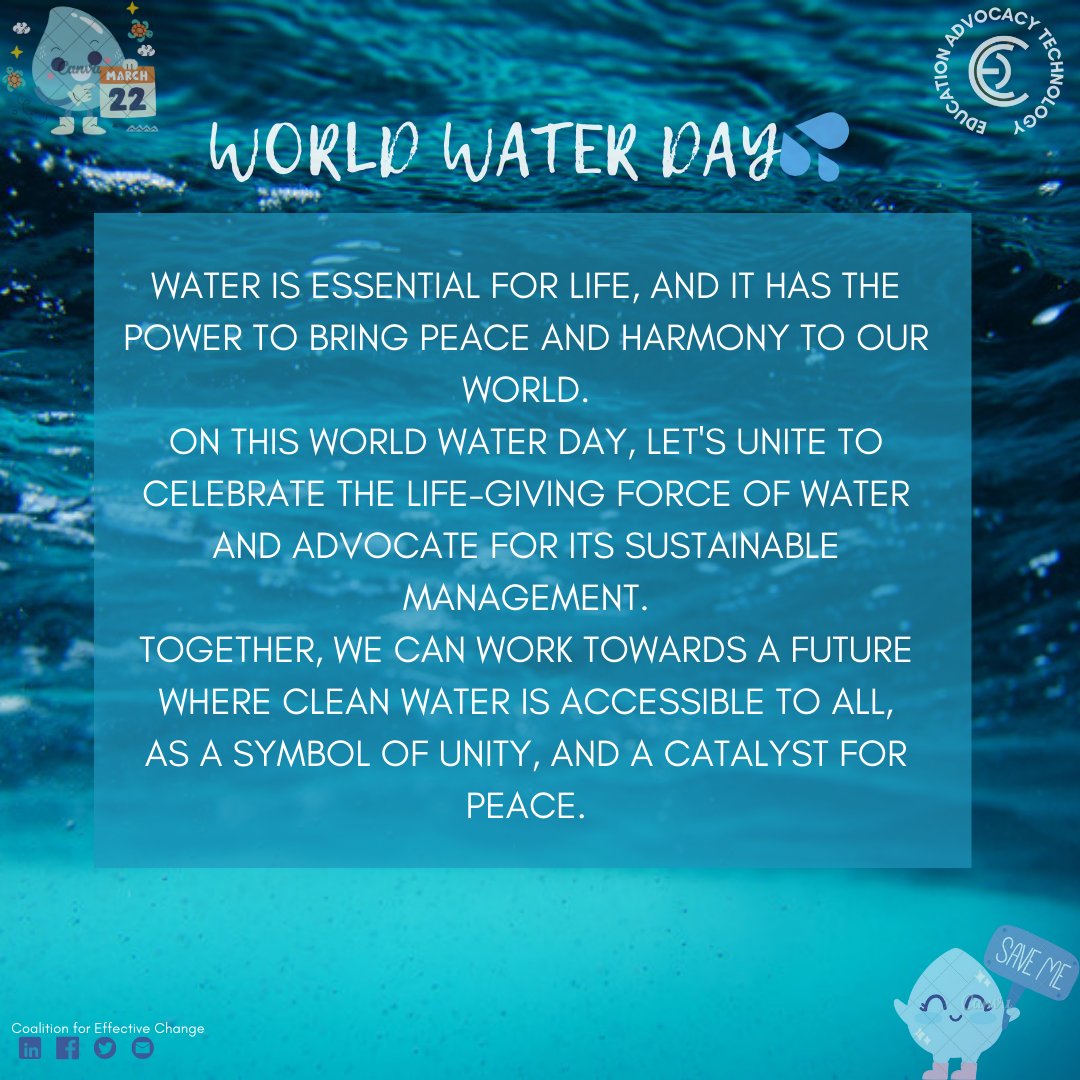 wavecrest_ng's tweet photo. Happy World Water Day! Let's all do our part to conserve this precious resource. Remember, every drop counts 💧💙 #WorldWaterDay  #WaterDay https://t.co/lKCzC3oZNV