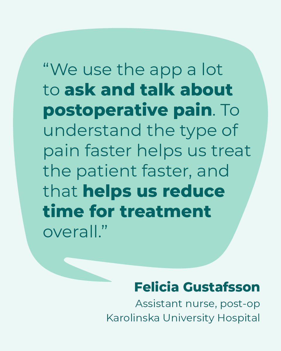 To faster understand the type of pain a patient has helps healthcare providers treat the patient faster. A win-win 🤝 Use our app to communicate in health care, no matter the language #postop #postoperativecare #healthcaretranslation #painassessment