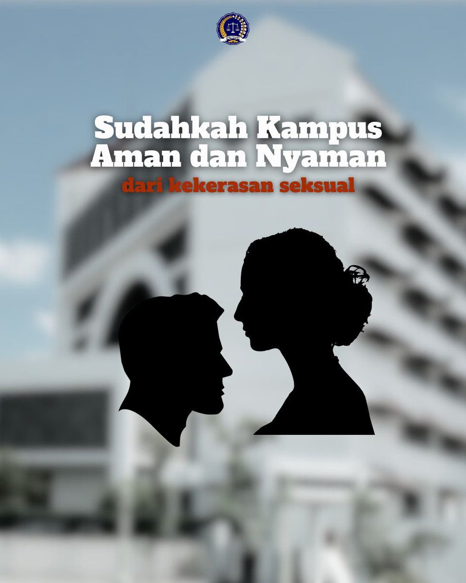 dpm_fhumy's tweet photo. *[Apakah kampus hari ini sudah aman dari kekerasan seksual?]*

Kampus kita percayai bahwa sebagai pencetak generasi masa depan bangsa, sehingga ruang aman dan nyaman menjadi faktor utama dalam menentukan keberlangsungan kegiatan belajar mengajar di kampus. https://t.co/F93w41asXg