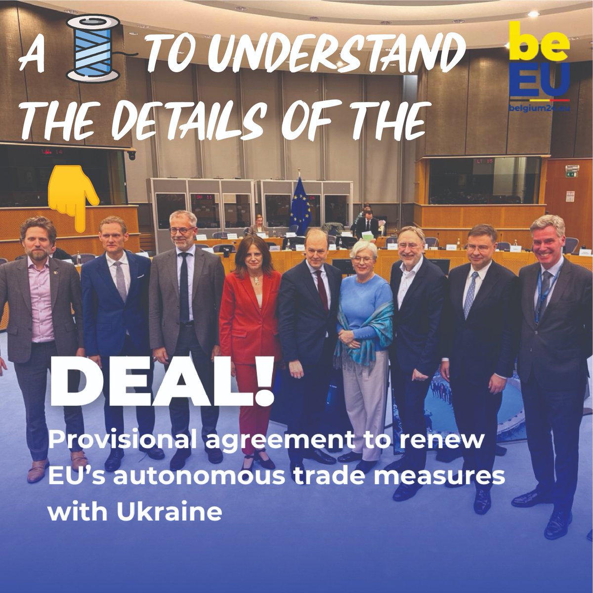 🧵THREAD - At the beginning of the week, a trilogue agreement was reached on the renewal of the Ukrainian ATMs. While the agreement still has to be approved by the @EUCouncil, a number of political statements have been made, which do not make it any easier to understand the full