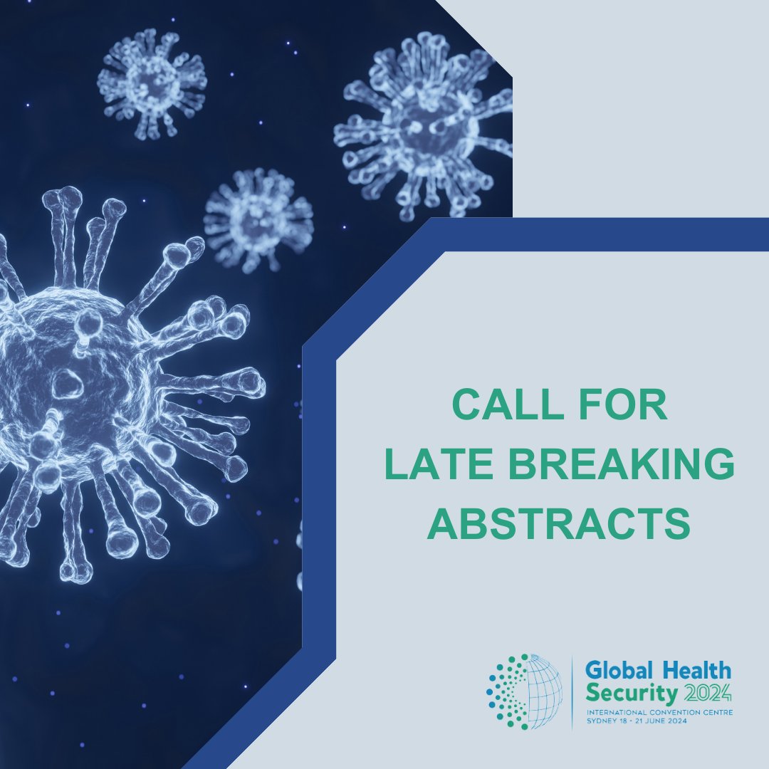 Exciting update! Less than 100 days left until the Sydney GHS24 Conference kicks off! We're now accepting Late Breaking abstracts. Hurry! Submissions close April 1, 11:59PM AEST. No additional travel bursaries are expected. ghsconf.com/call-for-late-… #GHS2024 #GlobalHealth