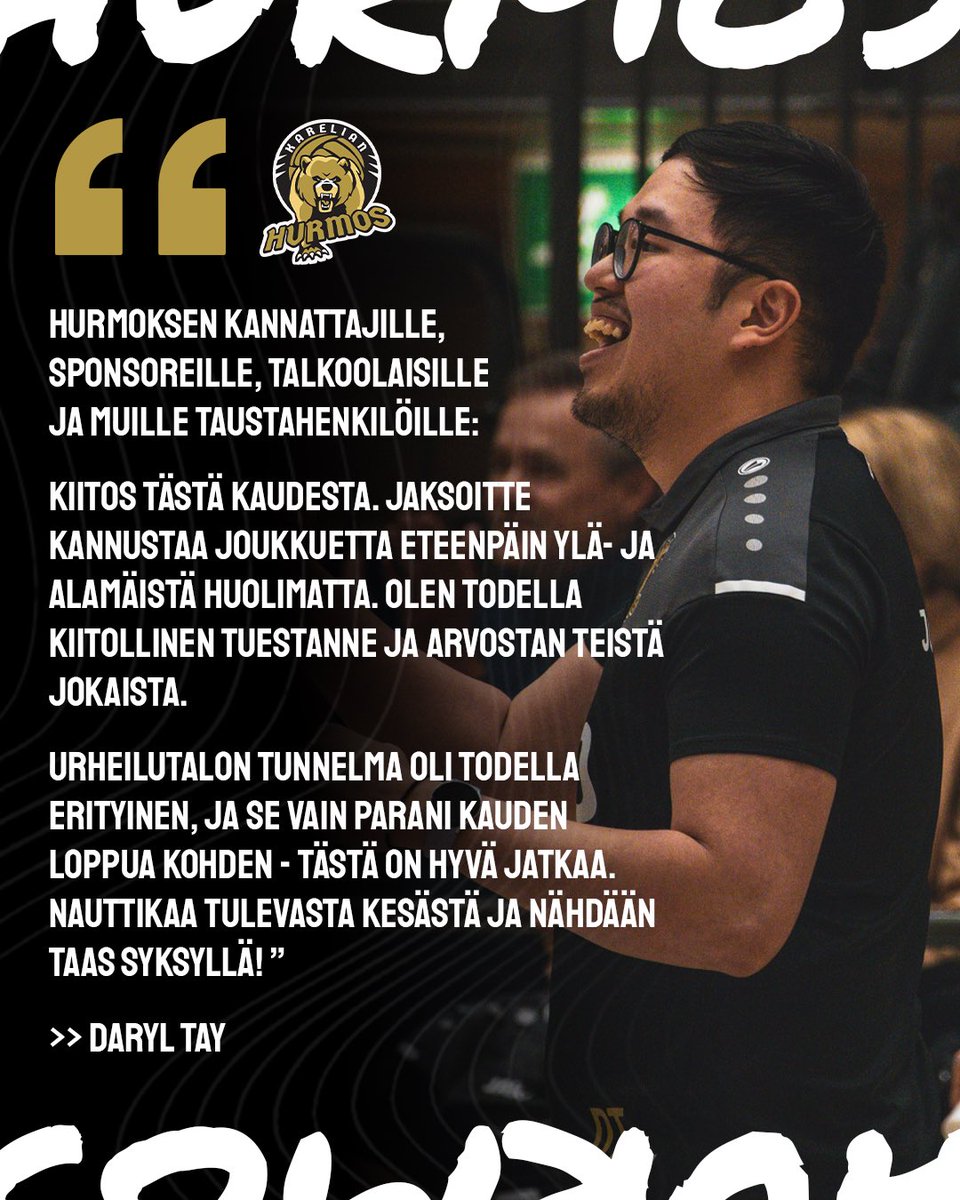 Koko Hurmoksen puolesta >> KIITOS❗️🐻🤍

#tunnehurmos #kiitos #lentopallo #karelianhurmos #joensuu