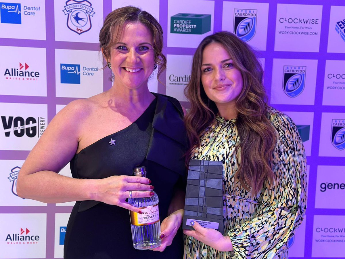 Thank you! 💫 Wow, what an amazing night! To be recognised as “Charity of the Year” by Cardiff Life Awards is incredible. We can’t thank our supporters enough. This means the world to us and our families! 💙

#CardiffLifeAwards @CardiffLifeAwds @rhianmannings @2wishcymru