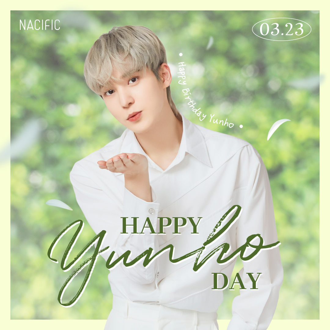 nacificofficial's tweet photo. 🐶𝗛𝗔𝗣𝗣𝗬 𝗬𝗨𝗡𝗛𝗢 𝗗𝗔𝗬🐶 

𝟮𝟬𝟮𝟰. 𝟬𝟯. 𝟮𝟯

NACIFIC Model 
ATEEZ YUNHO, Happy Birthday to you.🎂

#네시픽 #에이티즈 #윤호 
#nacific #ATEEZ #YUNHO

#우리의행복은_윤호의_탄생으로부터
#OurHappinessYunhoDay https://t.co/YZtCL1j0Jd