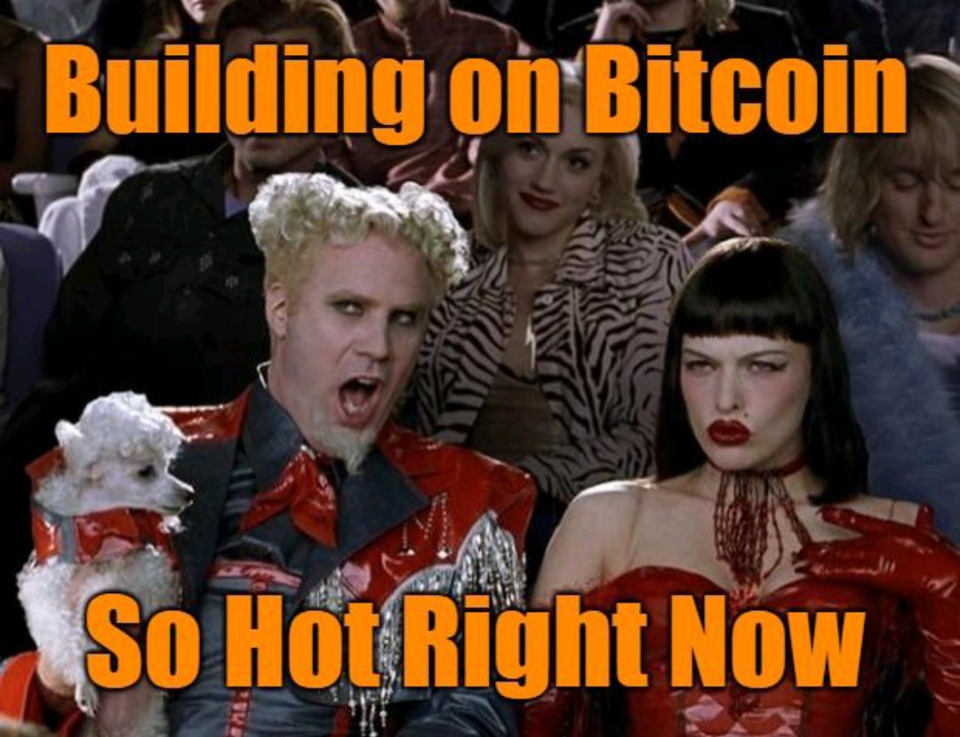 JJHayyaX's tweet photo. 🔥🥵 Building on Bitcoin, "so hot right now". 😂
@mrarwyn @reinamora_137 @Assange_SRC20 @mikeinspace @hashikostx @StacksOrg @Stacks @LeatherBTC @LNSwap @bitrefill @RunwithBitcoin @isabellasg3 @shiftshapr @ordinalswallet #SRC20 #STAMPS #SIP20 #STX #BTC #BTChalving 🎉 https://t.co/32L1Ijp63D