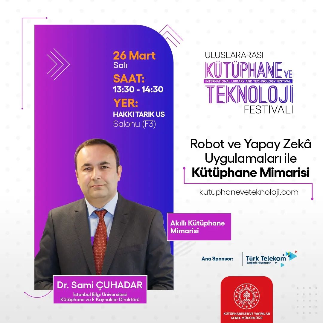 KTBKYGM's tweet image. Ayrıca, bu değişim sürecinin etkisi altında ortaya çıkan akıllı şehir planlamaları gibi çevresel faktörleri de masaya yatıracağız. #FutureOfLibraries #ai_librar