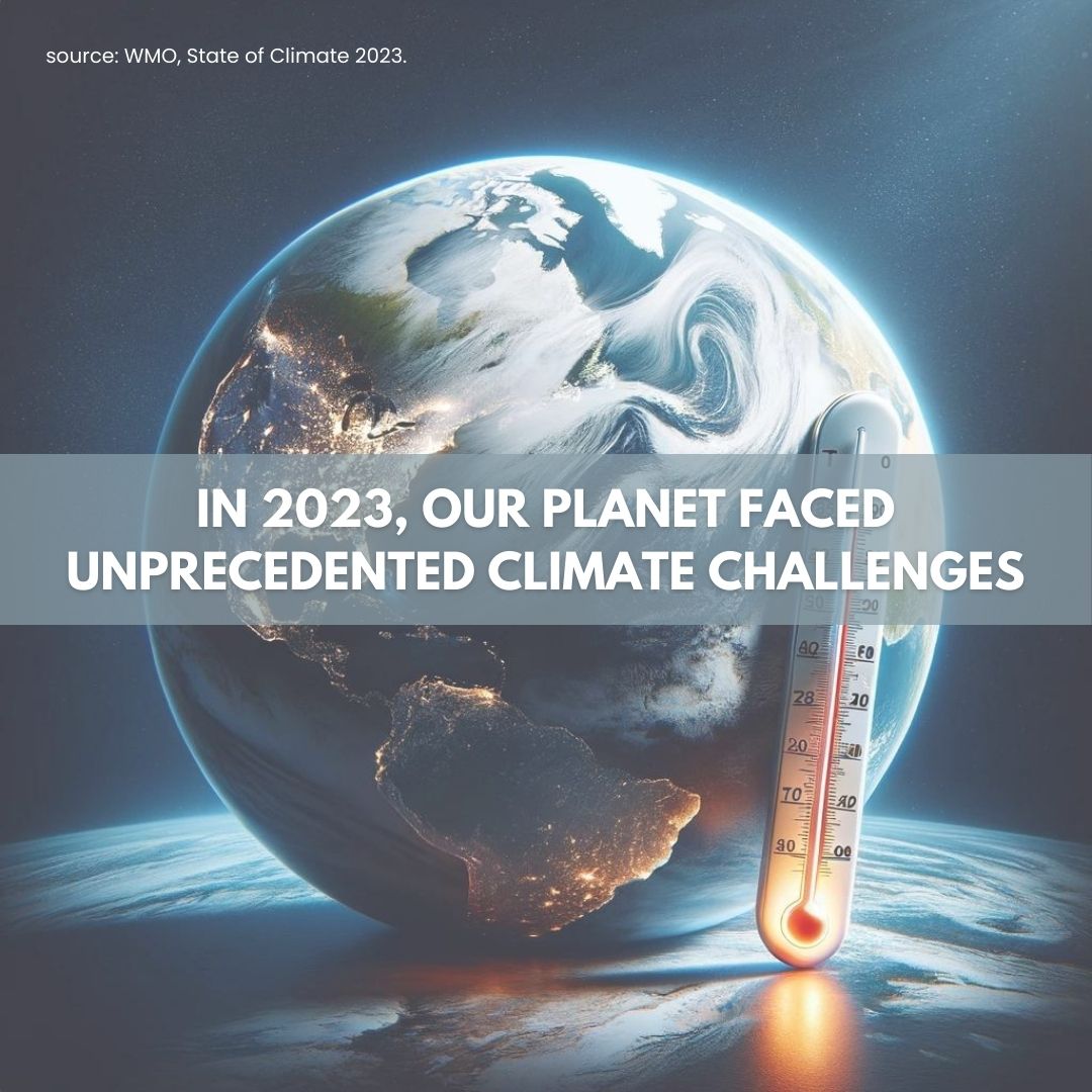 State of Climate Report 2023 by @WMO is a summary on the state of the climate indicators in 2023 with sections on key climate indicators, extreme events and impacts. Read here - storymaps.arcgis.com/stories/2545ec… #EarlyWarningsForAll