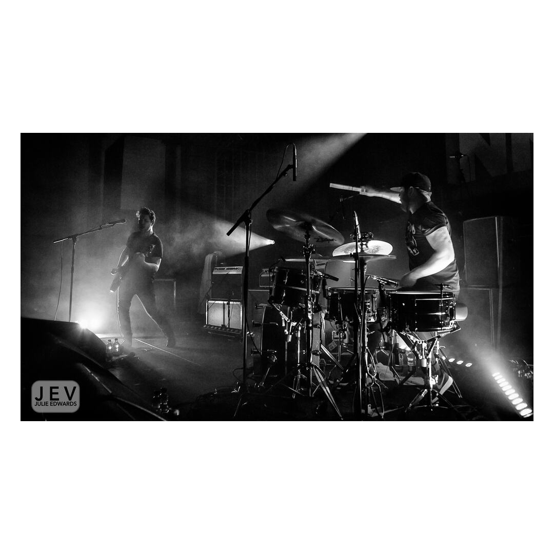 10 Years on and they re-use THAT shot Royal Blood plays Corn Exchange on 09/05/2014 as part of The Great Escape Festival in Brighton. Persons pictured: Mike Kerr (Vocals, Bass), Ben Thatcher (Drums). (I remember Ben loved this image). @royalblooduk zurl.co/MXhl