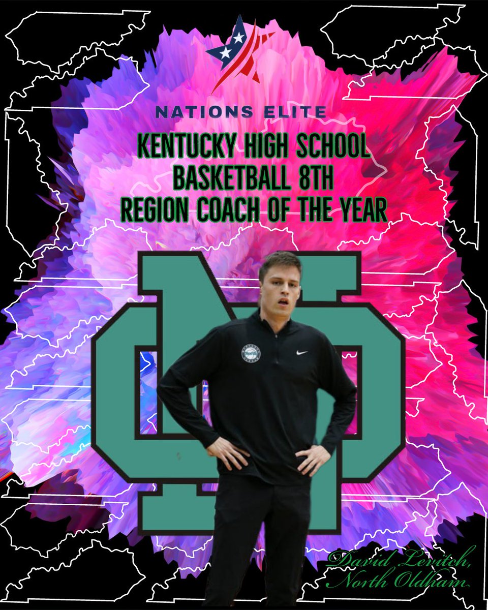 Kentucky High School Boys Basketball All 8th Region Team, Player of the Year, and Coach of the Year.