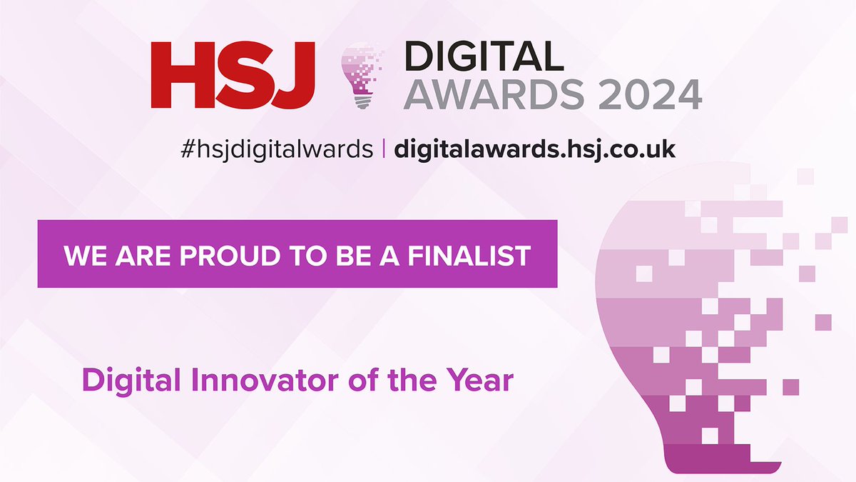 Friday news! 🙌🏼 Verbo has been announced as a finalist for two #HSJ digital awards! The first shortlist is for Reducing Health Inequalities through Digital and the second shortlist is for our co-founder, Caroline, for Innovator of the year 🎉👏🏻 #hsjdigitalawards @AceCommunicate