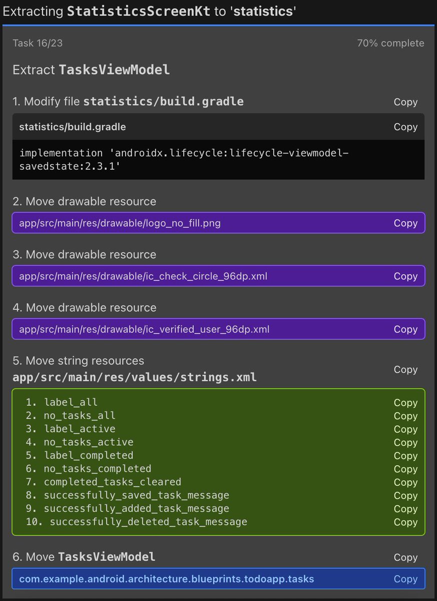 ragunathjawahar's tweet image. ⚡️ Modularization tool update
• Support for drawable resources!
#androiddev #kotlin #modularization