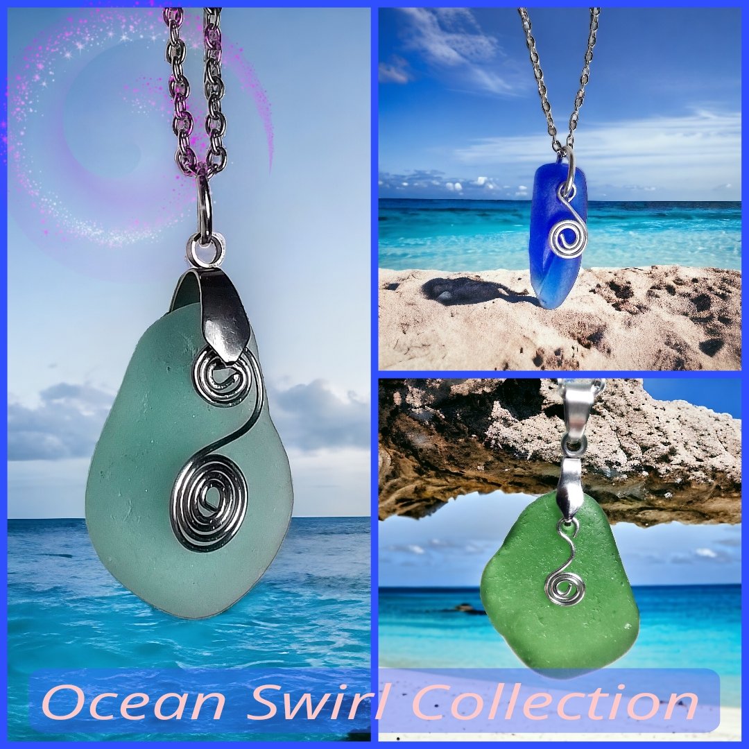 Ocean Swirl Collection available on twistedthreadsukstore.etsy.com 
💙🌊🌊
#craftmakersuk #TheCraftersUk #SmartSocial #HandmadeHour #UKGiftAM #UKGiftHour #craftbizparty #inbizhour #elevenseshour #twistedthreadsukshop #seaglass #jewelry #giftforher #jewellerygift #weddingjewellery