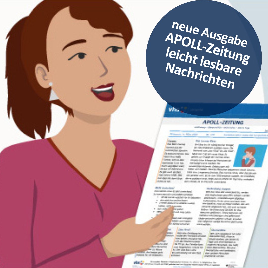 Lesetexte in leichter Sprache: Eine neue Ausgabe der leicht lesbaren APOLL-Zeitung ist da!📰 Gut geeignet für Unterricht in #Grundbildung &amp; #DaZ. Hauptthema diesmal: Russland - die Wahlen und der Krieg
▶️vhs-lernportal.de/apoll-zeitung.…