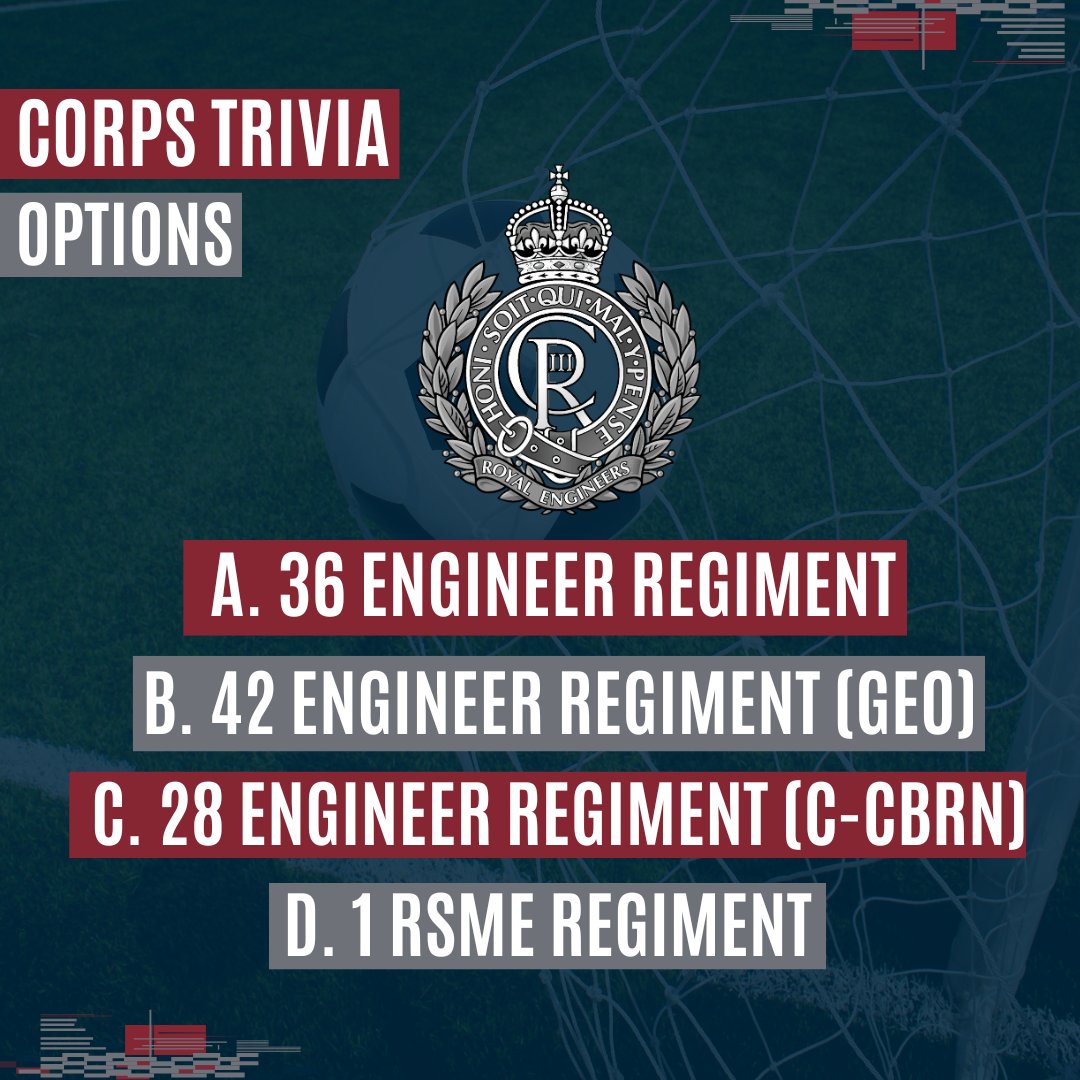 Corps of Royal Engineers tweet media