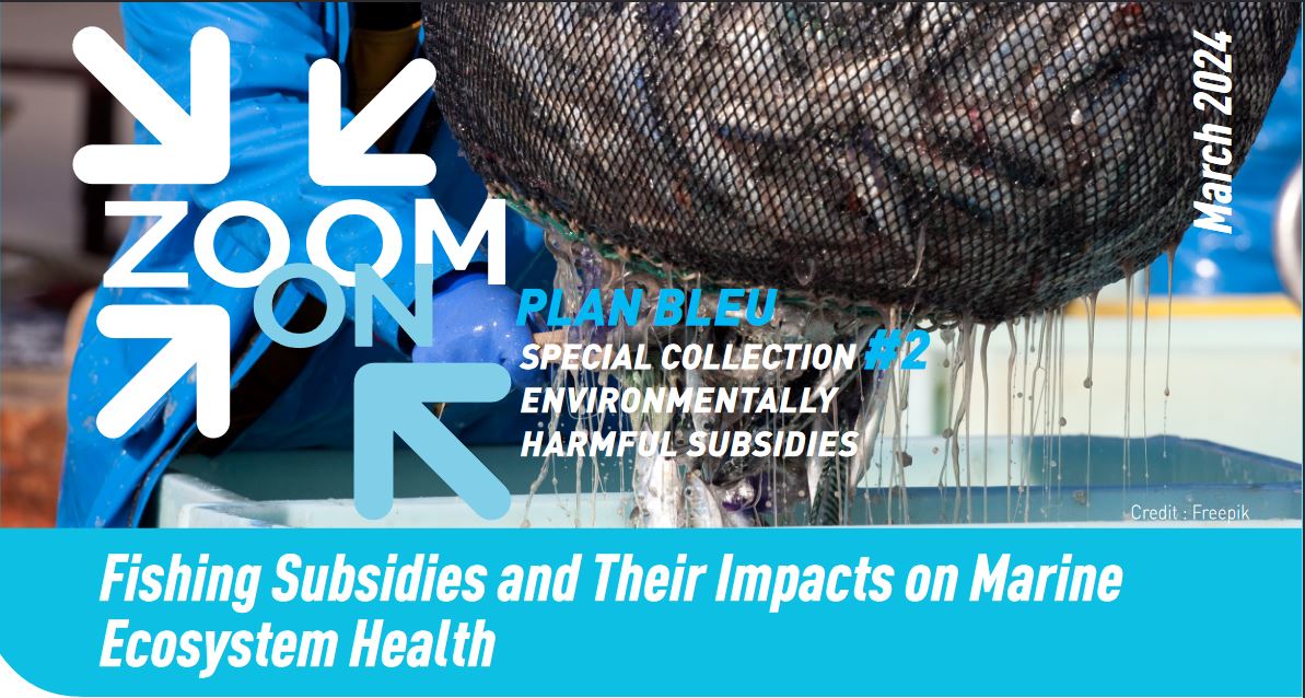 Explore @PlanBleu latest 'Zoom On' about our 'Fishing Subsidies & Their Impacts on Marine Ecosystem Health' 2-Pager ahead of the full book chapter release later in 2024 planbleu.org/wp-content/upl… @TanerYldztnr #FishingSubsidies