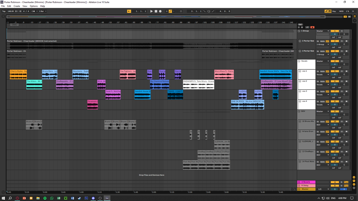 JTL562's tweet photo. Started working on this mashup right around I finished watching the music video premiere for @porterrobinson's "Cheerleader"

Took a while but I thought it turned out great, now if I only knew how to video edit... https://t.co/R1jkpOfS6x