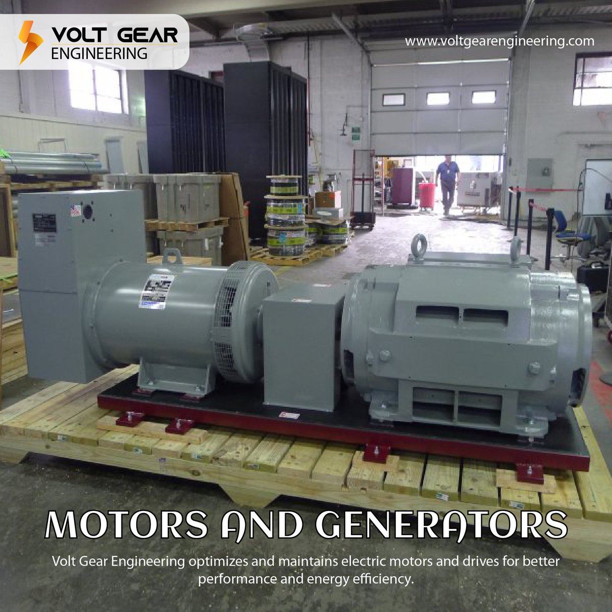 Need a power boost? Check out our latest motor and generator technologies that are revolutionizing the industry!  Stay powered up with us!
.
.
#motorsandgenerators #voltgearengineering #generators