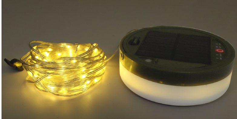 Oasislizhou's tweet photo. solar camping string fairy lights https://t.co/HeMAVqwA3S