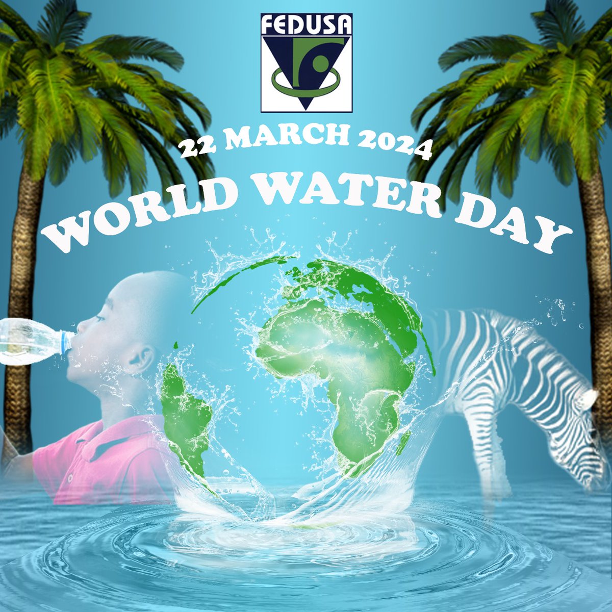 Access to clean, fresh water is a basic human right and should not be a privilege. To mark World Water Day under the theme 'Water for peace' FEDUSA urges the government to provide clean and quality water to its citizens. #WorldWaterDay #cleanwater #WaterDay