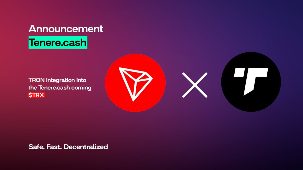 Tron integration into the Tenere.cash coming  

#meme #token #crypto #NFT #BEP20 #GEM #cryptogems #Bitcoin #pepe <a href="/pepecoineth/">Pepe</a> <a href="/dogecoin/">Dogecoin</a> #doge #shib #BTC #ETH <a href="/Shibtoken/">Shib</a>
<a href="/Bitcoin/">Bitcoin</a> <a href="/Tenerecash/">Tenere</a> <a href="/dogwifcoin/">dogwifcoin</a> #memetoken #memecoin #wif #TRX #cryptoloan #loan #tron #PIF