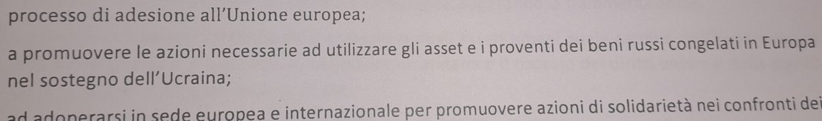 Bene che si apra uno spiraglio verso la proposta di @JosepBorrellF sui beni russi congelati in UE. Come @pdnetwork abbiamo espressamente chiesto al Governo, nella risoluzione sul Consiglio UE, un impegno per utilizzare asset e proventi dei beni congelati nel sostegno all'Ucraina.